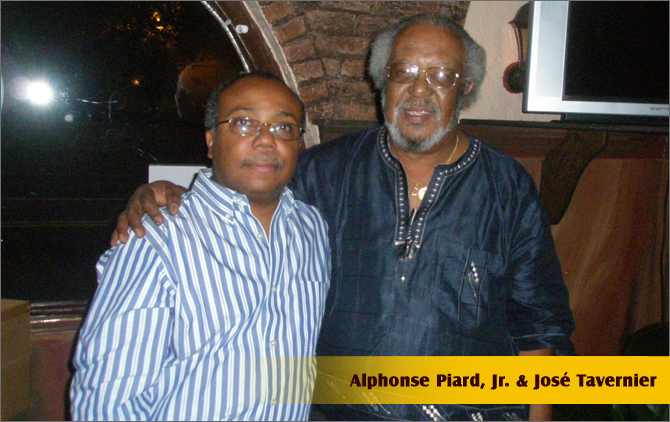 Alphonse Piard, Jr. and Jose Tavernier